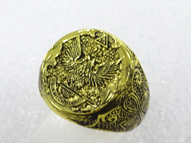COLORED STONE FASHION RING / JP SIZE 11